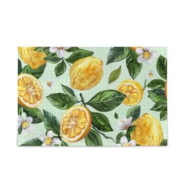 Imagem de WELLDAY Quebra-cabeça limão e flores 500 peças grande jogo de arte para adultos adolescentes