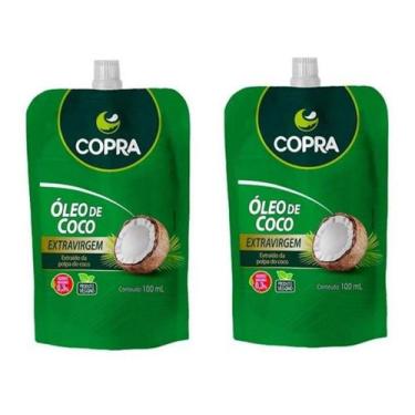 Imagem de Kit 2uni Óleo de Coco Extravirgem 100ml pouch - Copra