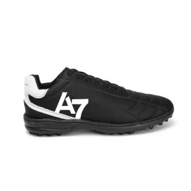 Imagem de Chuteira Society Pro Impact Gramado Sintético Futebol Preto-Masculino