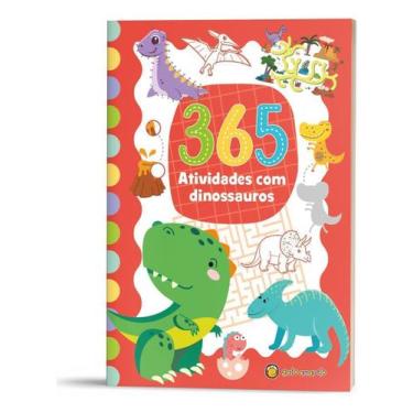 Imagem de 365 Atividades Com Dinossauros - GATO AMARELO, Sortido