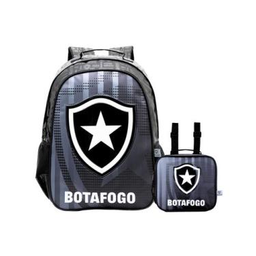 Imagem de Kit Escolar Botafogo Mochila Costas + Lancheira Térmica - Xeryus