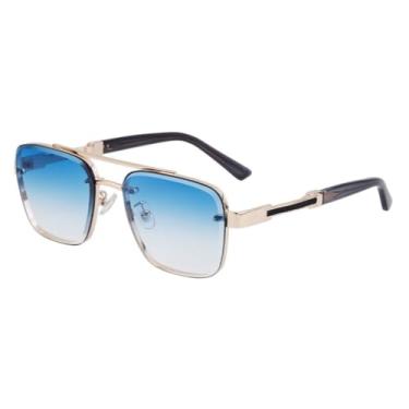 Imagem de VFDHN Óculos de Sol Retrô Masculinos com Proteção Solar Vintage Femininos e Modernos (5)