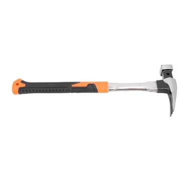 Imagem de Martelo de acampamento removedor de estaca de barraca resistente martelo alça ergonômica magnética multifuncional ferro de aço inoxidável para acampamento ao ar livre construção (Cabeça Quadrada)