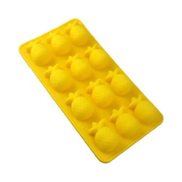 Imagem de Forma De Gelo De Silicone Em Forma De Cacto Havaiano, Abacaxi E Flamin