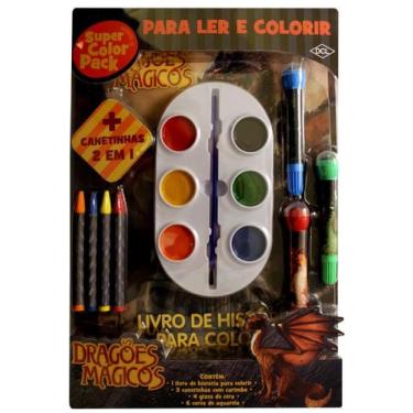 Imagem de Livro - Super Color Pack - Dragões - Editora DCL