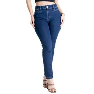 Imagem de Calça Jeans Sawary Levanta Bumbum - 280647 - Azul medio 38-Feminino