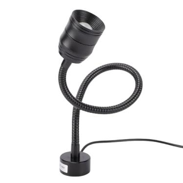 Imagem de FTVOGUE Luz da Máquina do Diodo Emissor de Luz, Magnética do Trabalho de 7w 6000k 1000lm Com Pescoço de Ganso Flexível de 360 ​​° para a Bancada da Máquina de Trituração Torno (plugue ue)