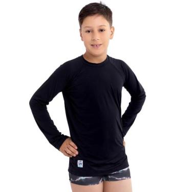 Imagem de Camisa Térmica Infantil Segunda Pele manga longa Proteção Uv - Hype Mo