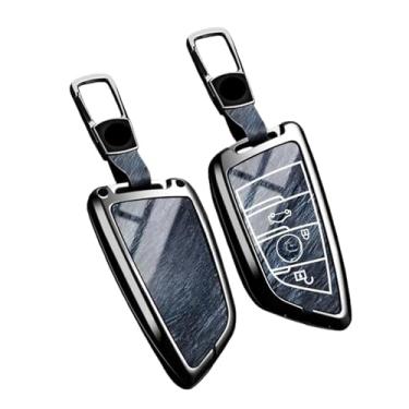 Imagem de Capa de chave de carro de couro de liga de zinco compatível com BMW F20 G20 G30 X1 X3 X4 X5 G05 X6 X7 G11 F15 F16 G01 G02 F48 Acessórios para automóveis((A3) 5)