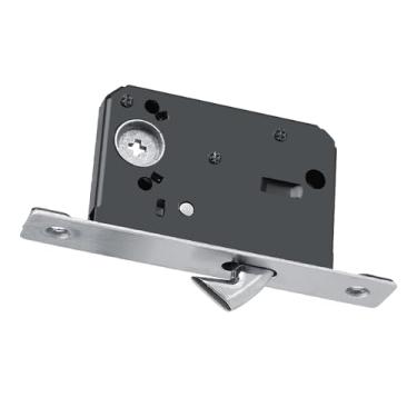 Imagem de Manípulo de trava porta deslizante - -furto com chaves para hardware móveis madeira celeiro construção em liga zinco aca