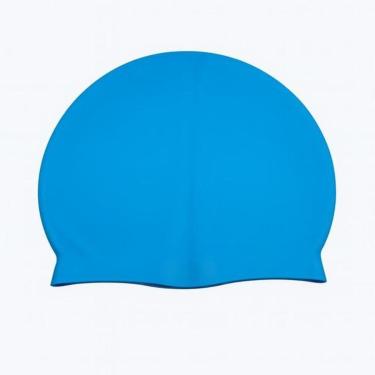 Imagem de Touca de Natação Silicone Unissex Adulto Mulher Homem Alta Elasticidade Treino Praia Piscina-Unissex