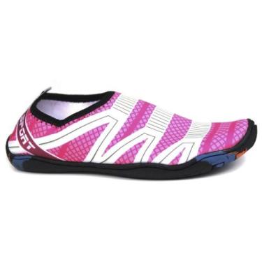 Imagem de Sapatilha tenis bota Aquatica Nautica Neoprene Unissex costurada, Rosa