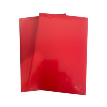 Imagem de Caderno de Brochura Capa Dura Pequeno com 48 folhas Cor:Vermelho - VPA