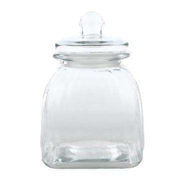 Imagem de HUB.ME - Pote Hermético de Vidro com Capacidade de 2,55 Litros, Cromus.