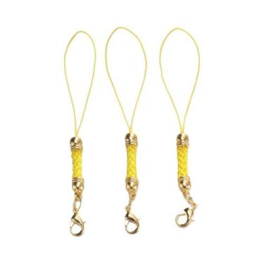 Imagem de Corda Para Chaveiro DIY Com Fecho Lagosta, Argolas De Ligação, Cordão 