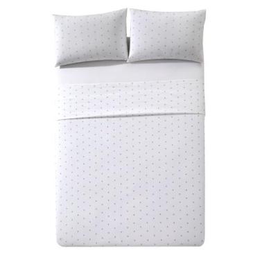 Imagem de Jogo de Cama Queen Döhler Bea 180 Fios 4 Peças, Queen, Única