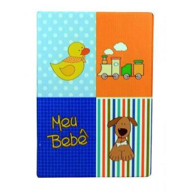 Imagem de Álbum de 500 fotos 10x15 Bebê Masculino c/ Diário - 5201 - 6658/101 - 