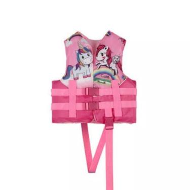 Imagem de Colete Salva Vidas Infantil de 20 30 50Kg Flutuador Menina e Menino Pi