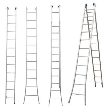 Imagem de Escada De Alumínio Extensiva 2 X 11 - 22 Degraus Alumasa