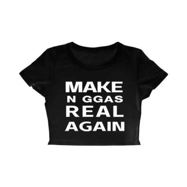 Imagem de Camiseta Feminina Gótica Hip Hop De Manga Curta Harajuku Punk Com Esta