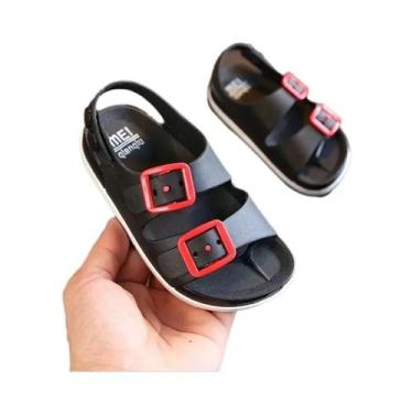 Imagem de Sandálias De Praia Antiderrapantes Em PVC Para Bebês Meninas E Meninos