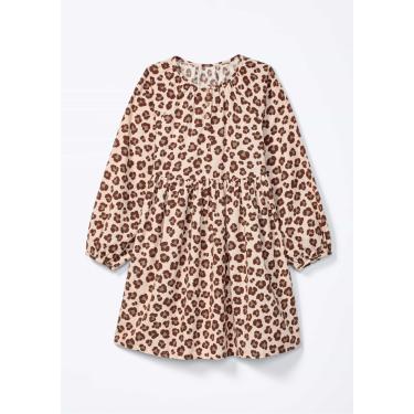 Imagem de Vestido Manga Longa Onçinha Menina Hering