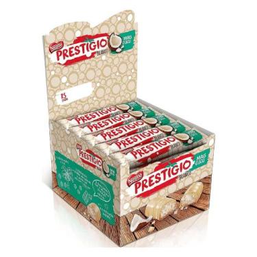 Imagem de Chocolate Prestígio Branco com 30 unidades - Nestlé