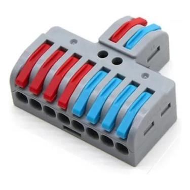 Imagem de Conector De Emenda/Derivação Alavanca 2X8 Vias 32A - OEM