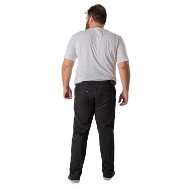 Imagem de Calça Sarja Bivik Jeans Extra Grande Preto - Masculino-Masculino