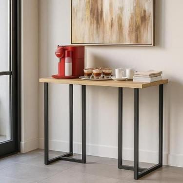 Imagem de Aparador Barzinho Escrivaninha Para Quarto Sala Decoração Mali 76cm co