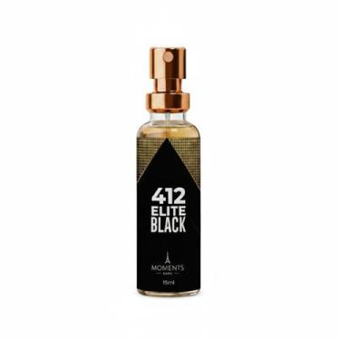 Imagem de Perfume 412 Elite Black 15ml Moments Paris Alta Fixação
