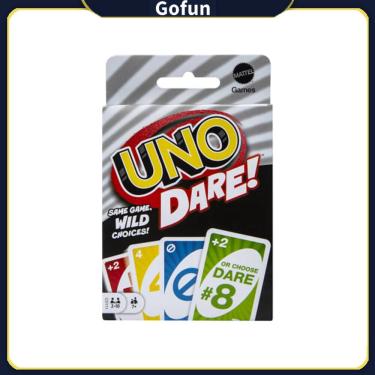 Imagem de Jogo de tabuleiro de cartas UNO Dare for Family Party Game