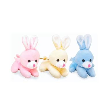 Imagem de Pelúcia Coelho Pequerrucho 16cm Sortido 1 Unidade Unissex Páscoa +2 Meses