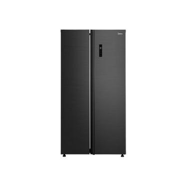 Imagem de Geladeira Side by Side 511L Inverter Preta Conectada Midea
