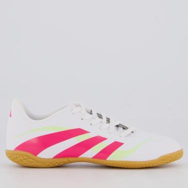 Imagem de Chuteira Adidas Predator Artilheira 25 Futsal Juvenil Branca-Unissex
