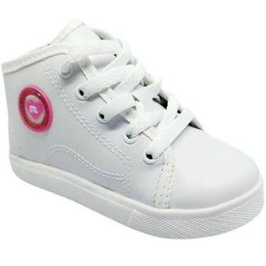 Imagem de Tênis Cano Alto Molekinha Menina Casual Coração Lateral-Feminino