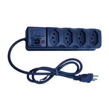 Imagem de Filtro de Linha 3, 4, 5 e 6 Tomadas Extensão Elétrica - Mav Eletro, 4 