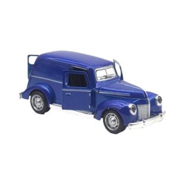 Imagem de Carrinho De Brinquedo Clássico Die-Cast 1:32 Para Meninos, Modelo De C