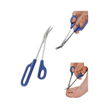 Imagem de Cortadores De Unhas Ergonômicos De Aço Inoxidável Com Cabo Longo, Cort