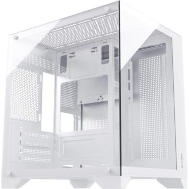 Imagem de Gabinete Gamer Fortrek Clarity Branco Lateral Vidro