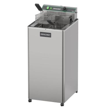 Imagem de Fritador Industrial Zona Fria de Óleo Elétrico FOE15 P Metalcubas 8000W 220V 15 Litros - MTC0080(23213)