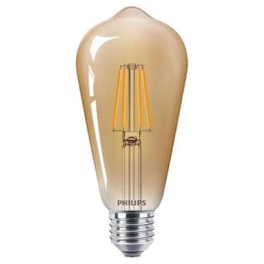 Imagem de Lâmpada de led philips filamento st64 4w 2500k bivolt