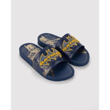 Imagem de Chinelo Slide Infantil Grendene Kids Liga da Justiça Darkstep-Masculino