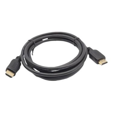 Imagem de Cabo Hdmi 2m 2.0 19 Pinos Ethernet 2 Metros 4k Ultra Hd 3d - DS ELETRO
