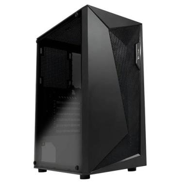 Imagem de Gabinete gamer micro sem fan sem fonte duex atx dx305m preto
