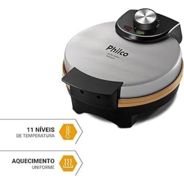 Imagem de Waffle Maker Philco Maxx Gold PWM02PG 11 Níveis Temperatura 127v, 110V