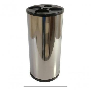 Imagem de Lixeira para Copos Descartáveis de Água e Café em Aço Inox com Design Compacto e Fácil...