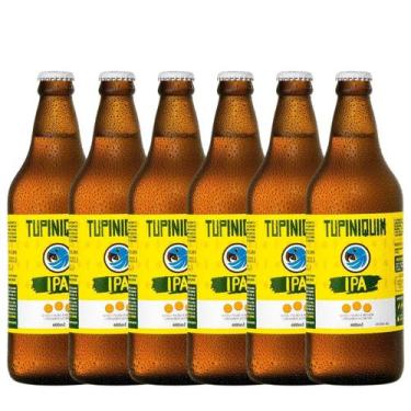 Imagem de Kit 6 Cerveja Tupiniquim IPA Garrafa 600ml IBU 45 Alc 5%