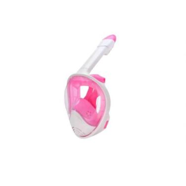 Imagem de Máscara De Mergulho Facial - Rosa (c/ Suporte Para Câmera) - Free Brea