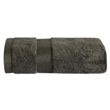 Imagem de Toalha de Rosto Super Soft Zero Twist 50x70cm 100% Algodão Turco 500g-m2 Alta Absorção Chumbo Corttex